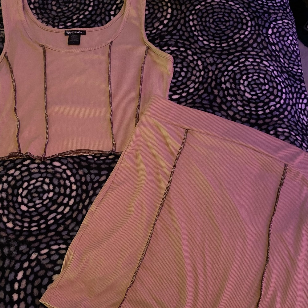 skirt and shirt set